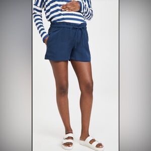 Hatch Lula Shorts, Navy, Size 2 (Maternity)